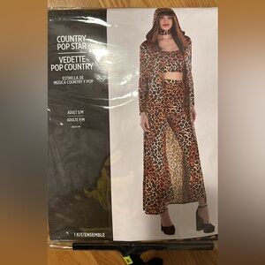 Shania Twain Leopard Costume S/M EUC